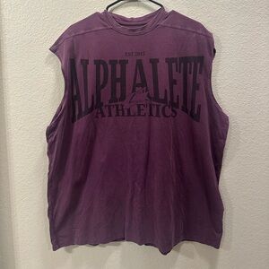 Alphalete Purple Tshirt